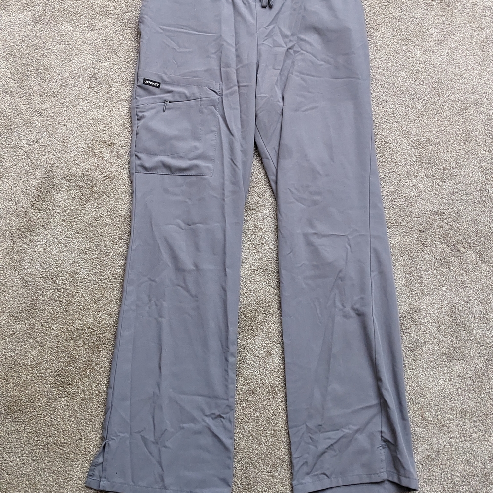 Jockey Gray Elastic Waist Pants